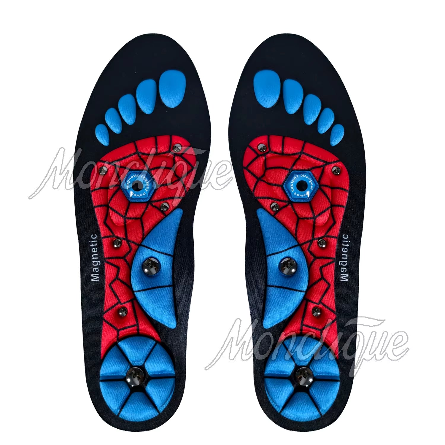 Medical Magnetic Therapy Sports Insoles Massage Foot Weight Loss Slimming Acupressure Insole Anti-Fatigue Health Care Shoe Pads